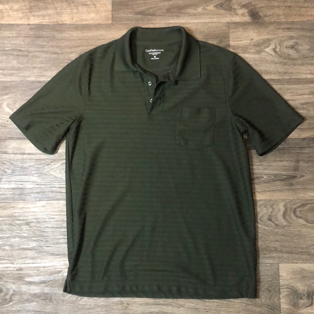 Croft & Barrow Men’s Golf Polo - Green - Med
